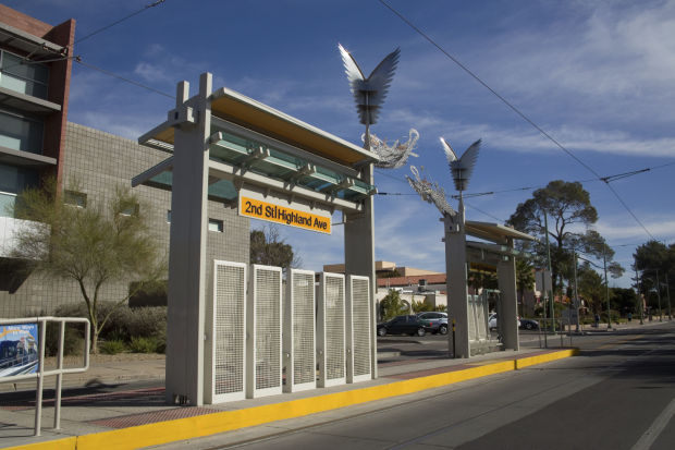 Public art along Streetcar route